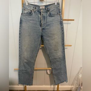 Agolde straight leg jean